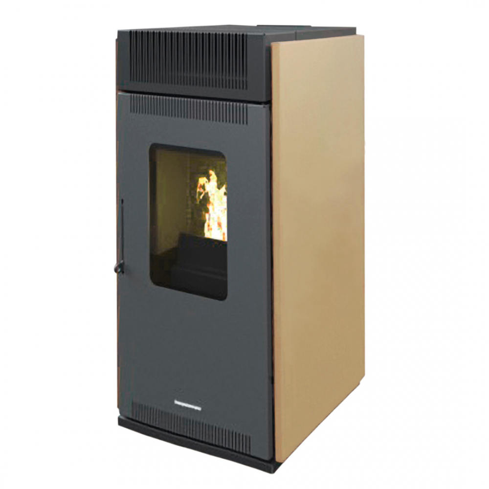 Pellet kályha Balkan Energy P10 Beige, 10 kW | Levegős pellet kályhak | Pellet kályhák |