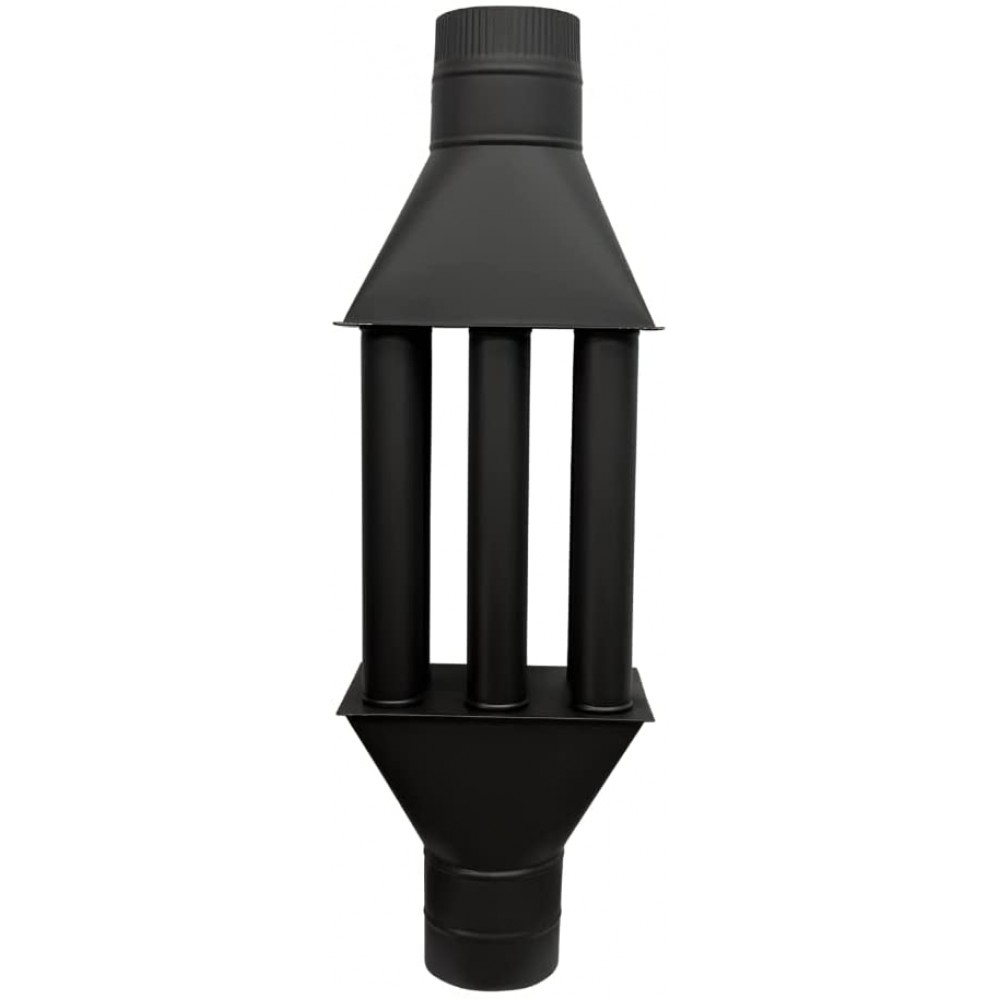 Fa tüzelésű kályha kémény hőcserélő Typhoon XL, Átmérő 150mm | Hőfokozó Fa tüzelésű kályha kémény hőcserélő Typhoon XL, Átmérő 150mm | Hőfokozó | Kémények |