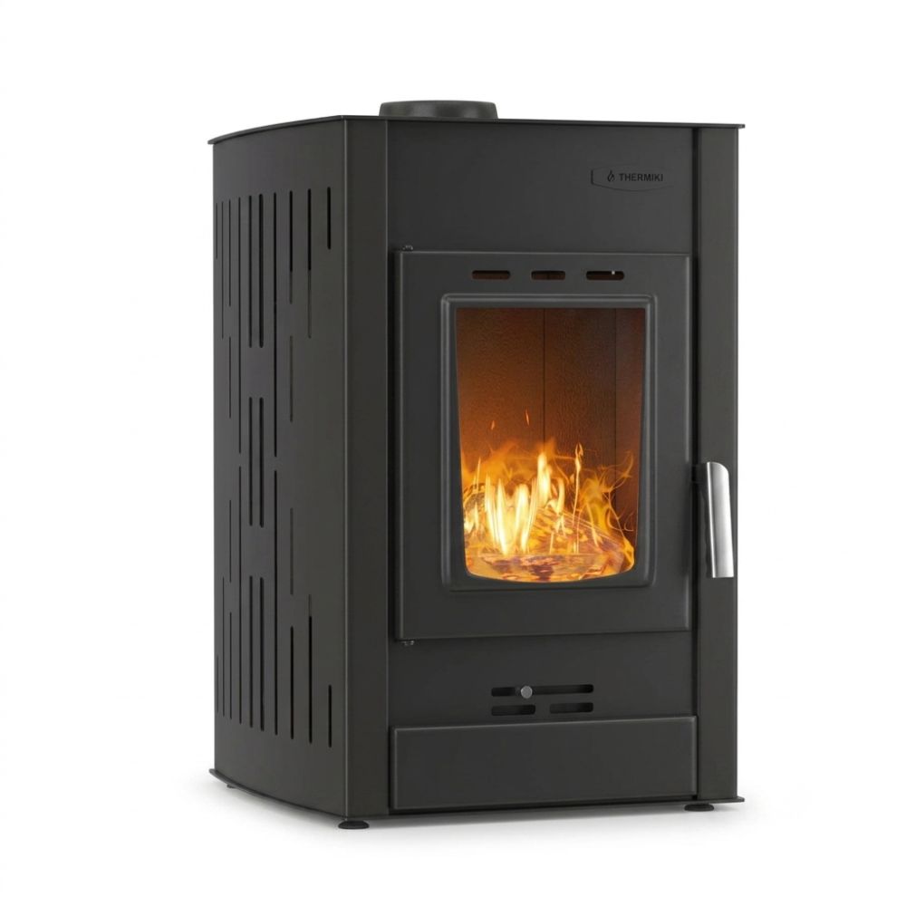 Vízteres kandallókályha Velmora Fire ATS HYDRO fekete, 25kW | Vízteres kandallókályha | Kályha |
