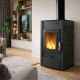 Vízteres kandallókályha Velmora Fire ATS HYDRO fekete, 25kW | Vízteres kandallókályha | Kályha |