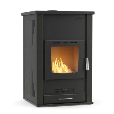 Vízteres kandallókályha Velmora Fire ATS HYDRO fekete, 33kW - Kályha