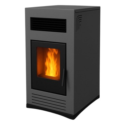 Pellet kandalló Mytherm Angela TA 10 PRO szürke, 10kW Pellet kandalló Mytherm Angela TA 10 PRO szürke, 10kW - Mytherm