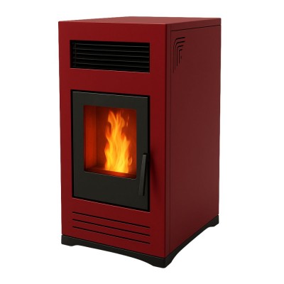 Pellet kandalló Mytherm Angela TA 12 PRO piros, 12kW Pellet kandalló Mytherm Angela TA 12 PRO piros, 12kW - Mytherm