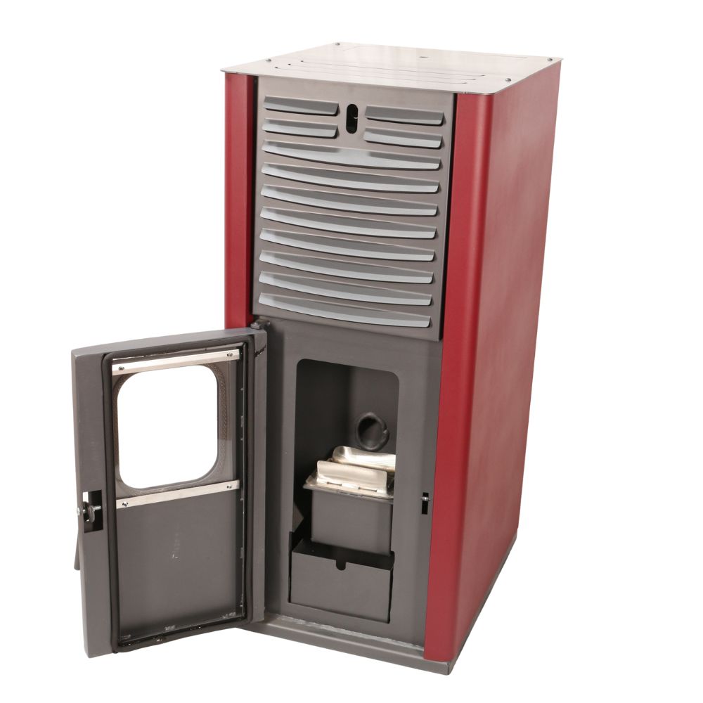 Vízteres pellet kandalló Mytherm IOLI TSA 18 piros, ventilátorral, 18kW | Vízteres pellet kandalló Vízteres pellet kandalló Mytherm IOLI TSA 18 piros, ventilátorral, 18kW | Vízteres pellet kandalló | Pellet kandalló |