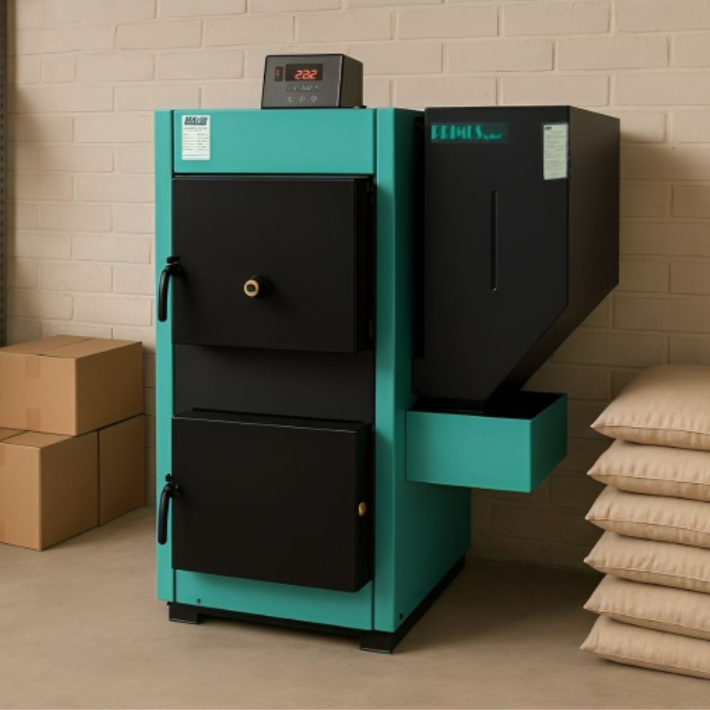 Pellet kazán Mavil Primus 60, 70kW | Pellet kazánok |  |