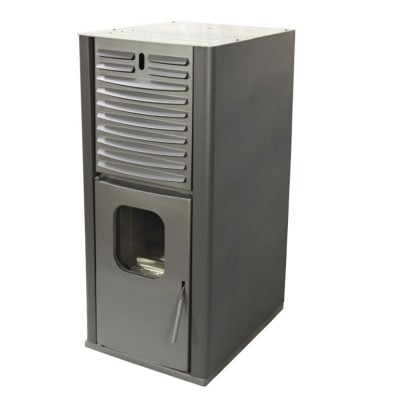 Vízteres pellet kandalló Mytherm IOLI TSA 27 szürke, ventilátorral, 29.5kW Vízteres pellet kandalló Mytherm IOLI TSA 27 szürke, ventilátorral, 29.5kW - Mytherm