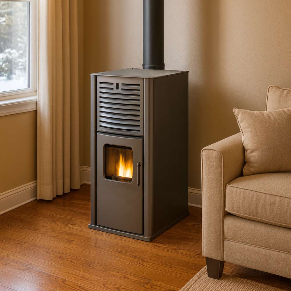 Vízteres pellet kandalló Mytherm IOLI TS 35 szürke, 38kW | Vízteres pellet kandalló Vízteres pellet kandalló Mytherm IOLI TS 35 szürke, 38kW | Vízteres pellet kandalló | Pellet kandalló |