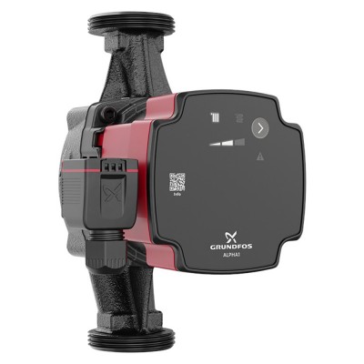 Keringető szivattyú Grundfos ALPHA1 25-40 180, emelőmagasság 3/06 m, áramlási sebesség 2.28 m³/h - Vízszivattyú / Vízpumpa