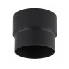 Adapter égéstermék-elvezető csőhöz PARKANEX, Acél, Fekete, Ø120-130, Vastagság 2mm