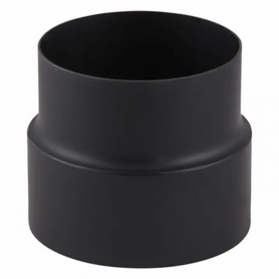 Adapter égéstermék-elvezető csőhöz PARKANEX, Acél, Fekete, Ø130-150, Vastagság 2mm - Kémények