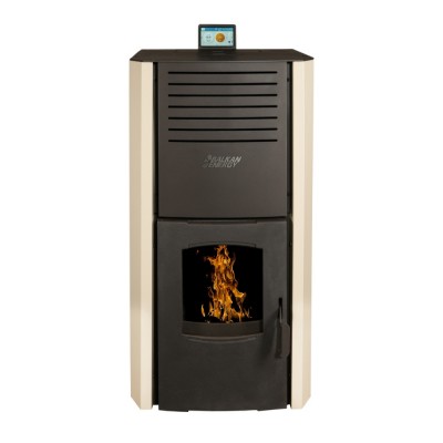 Vízteres pellet kályha Balkan Energy Aurora, 30kW - Pellet kályhák