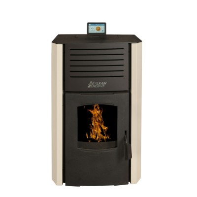 Vízteres pellet kályha Balkan Energy Beatrice, 20kW - Pellet kályhák