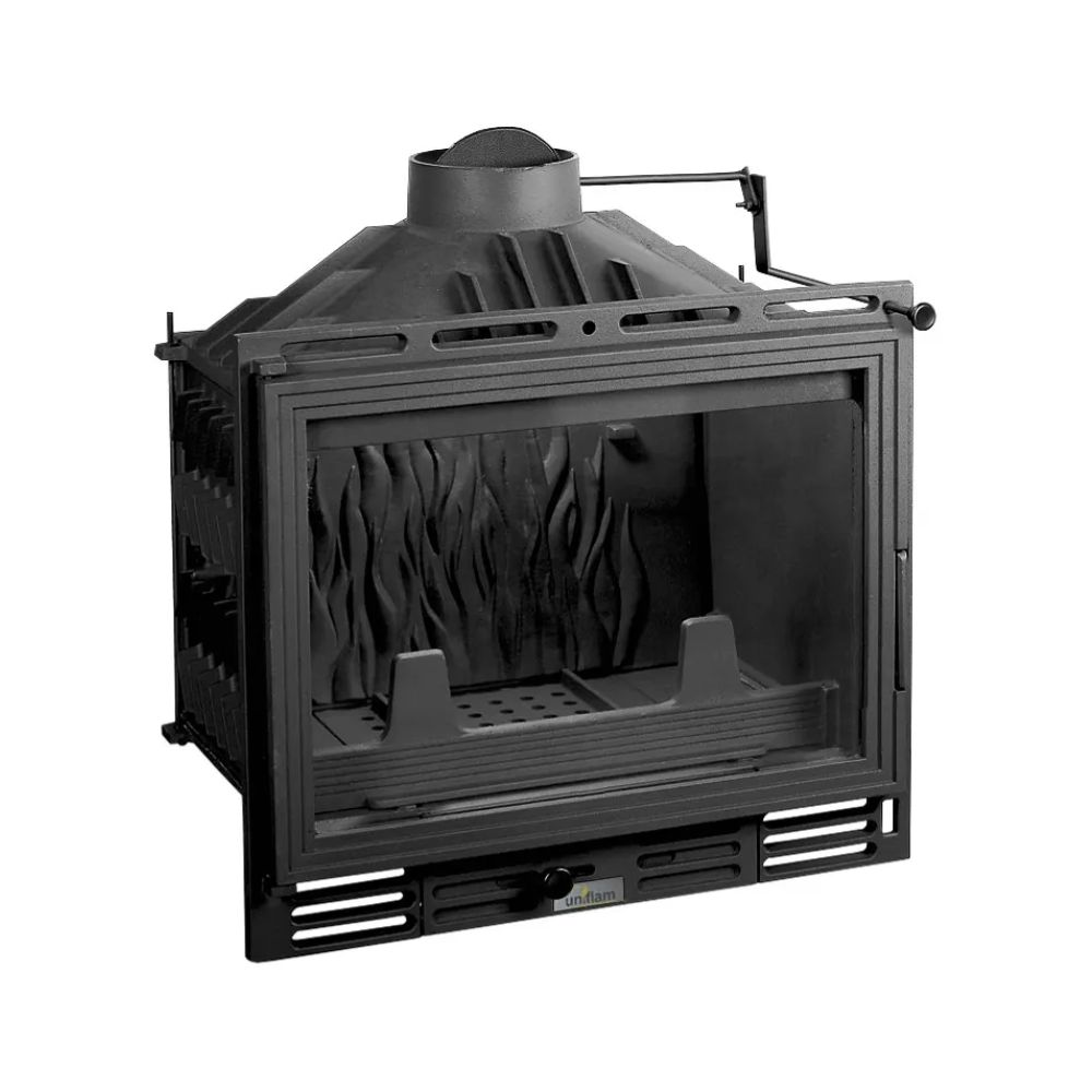 Kandalló UNIFLAM 600 ECO fojtószeleppel, 8 kW | Öntöttvas kandallók | Kandalló |