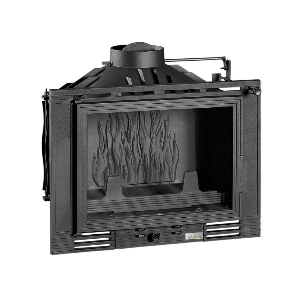 Kandalló UNIFLAM 700 ECO fojtószeleppel, 8 kW | Öntöttvas kandallók | Kandalló |