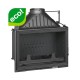 Kandalló UNIFLAM 700 LUX ECO fojtószeleppel és levegőellátással, 12 kW | Öntöttvas kandallók | Kandalló |