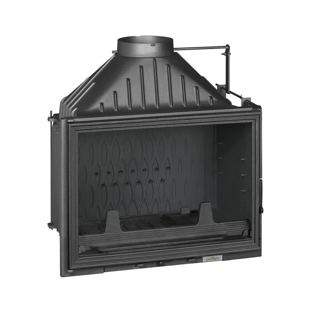 Kandalló UNIFLAM 700 LUX ECO fojtószeleppel és levegőellátással, 12 kW | Öntöttvas kandallók | Kandalló |