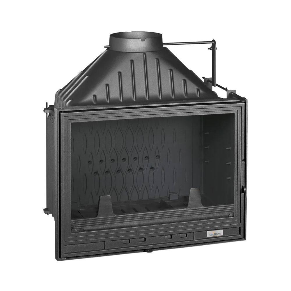 Kandalló UNIFLAM 700 OPTIMA ECO fojtószeleppel, 12 kW | Öntöttvas kandallók | Kandalló |