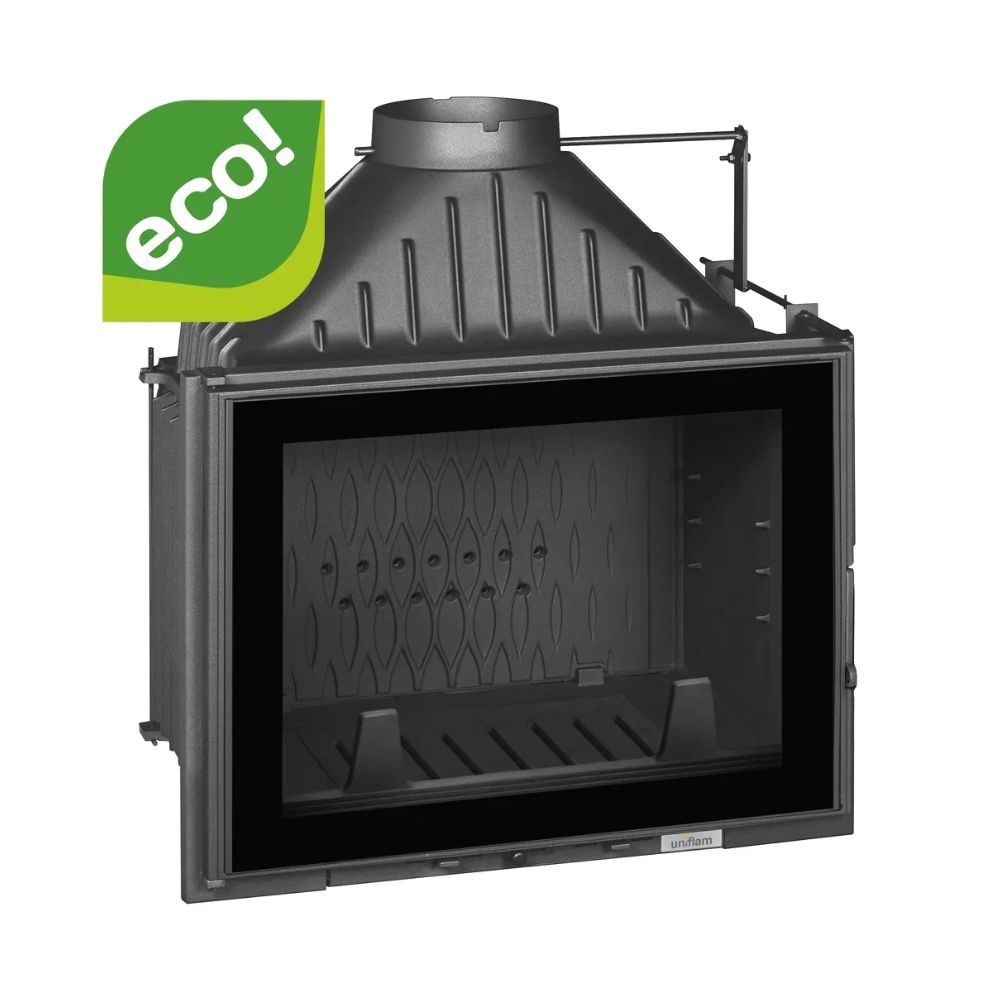 Kandalló UNIFLAM 700 PLUS ECO fojtószeleppel, 12 kW | Öntöttvas kandallók | Kandalló |