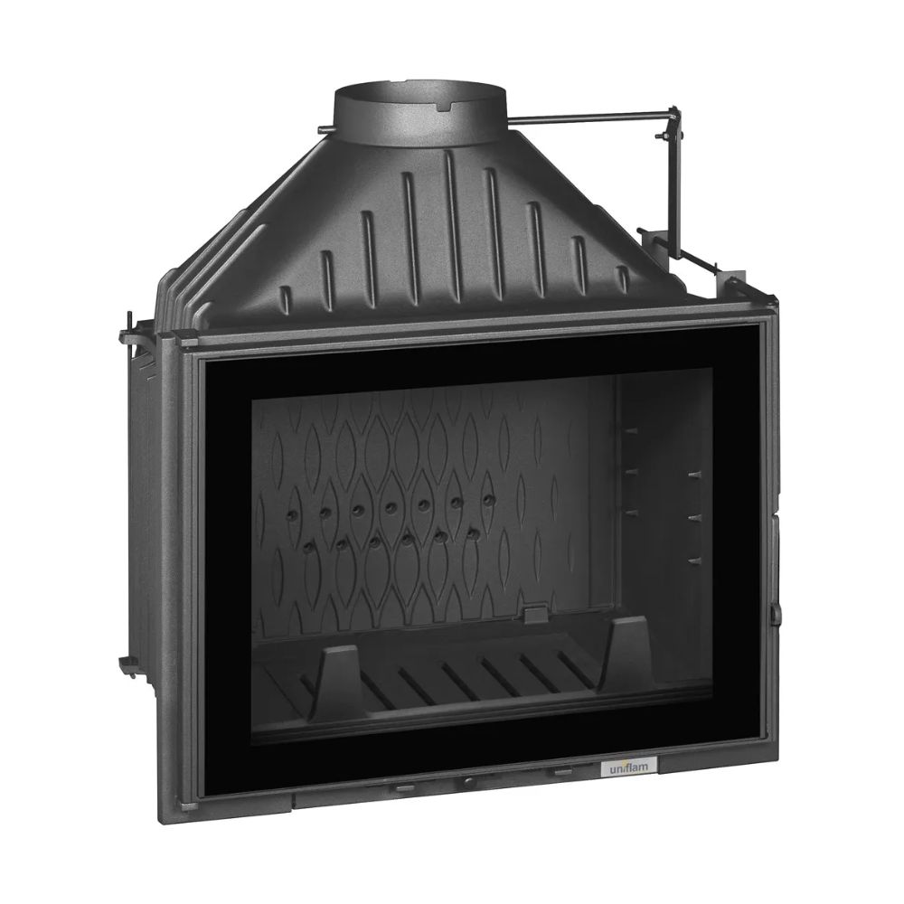 Kandalló UNIFLAM 700 PLUS ECO fojtószeleppel és levegőellátással, 12 kW | Öntöttvas kandallók | Kandalló |