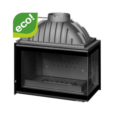Kandalló UNIFLAM 700 PLUS ECO fojtószeleppel és levegőellátással, jobb oldali, 9 kW - Kandalló