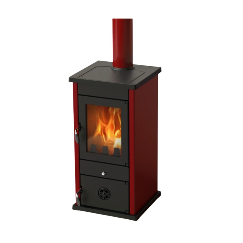 Kályha MBS Vesta 10kW Red | Levegős kályhák | Kályhák |