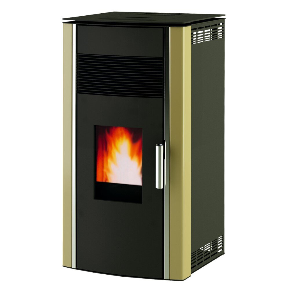 Pellet kályha Alfa Plam Luca Bézs, 8 kW | Levegős pellet kályhak | Pellet kályhák |