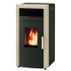 Vízteres pellet kályha Alfa Plam Commo 15 Bézs, 15kW | Vízteres pellet kályhak | Pellet kályhák |