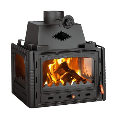 Wood Burning Fireplace Prity 3C, 16kW - Kandalló