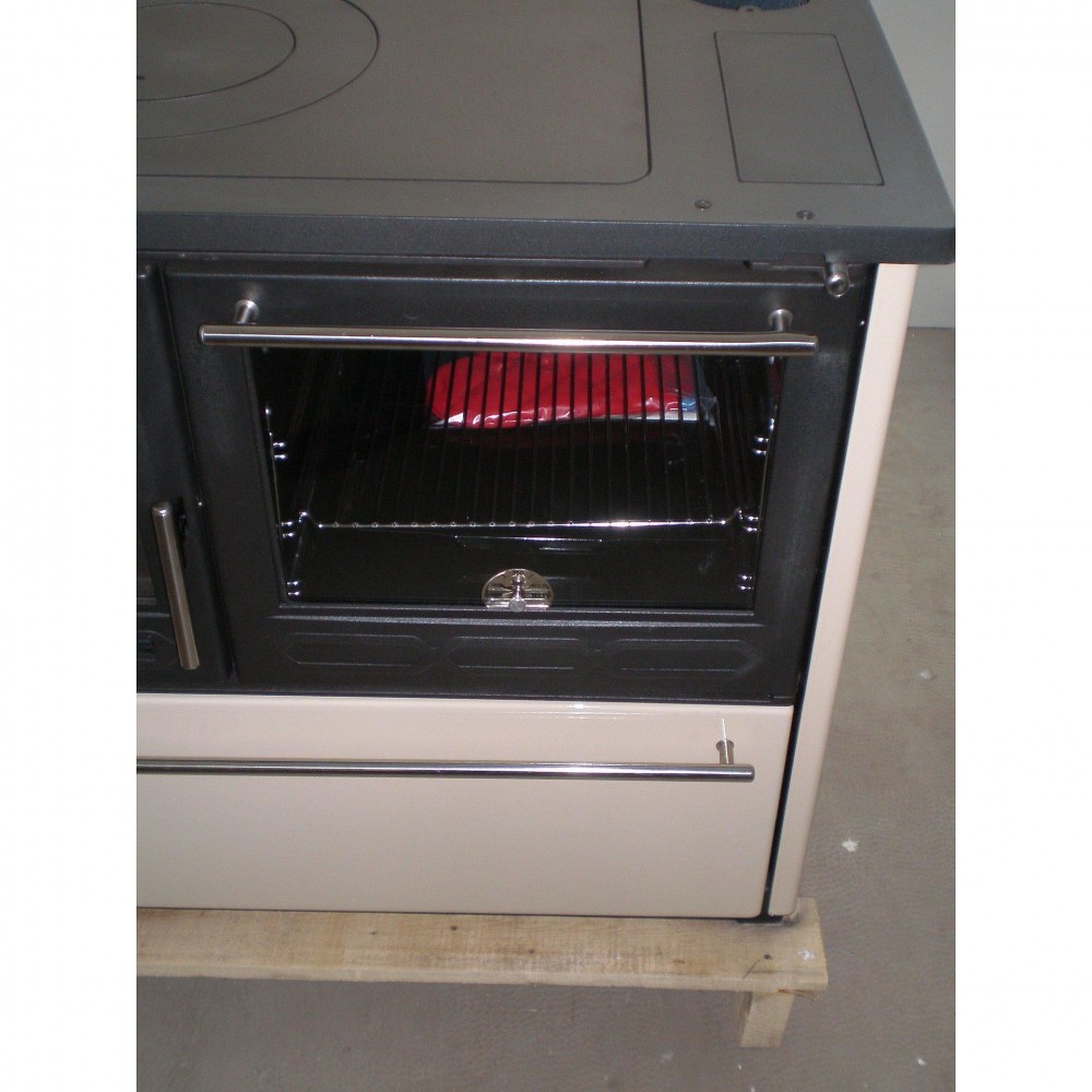 Fatüzelésű tűzhely Plamen 850 Glas N, 8kW | Sütős kandalló | Kályha |