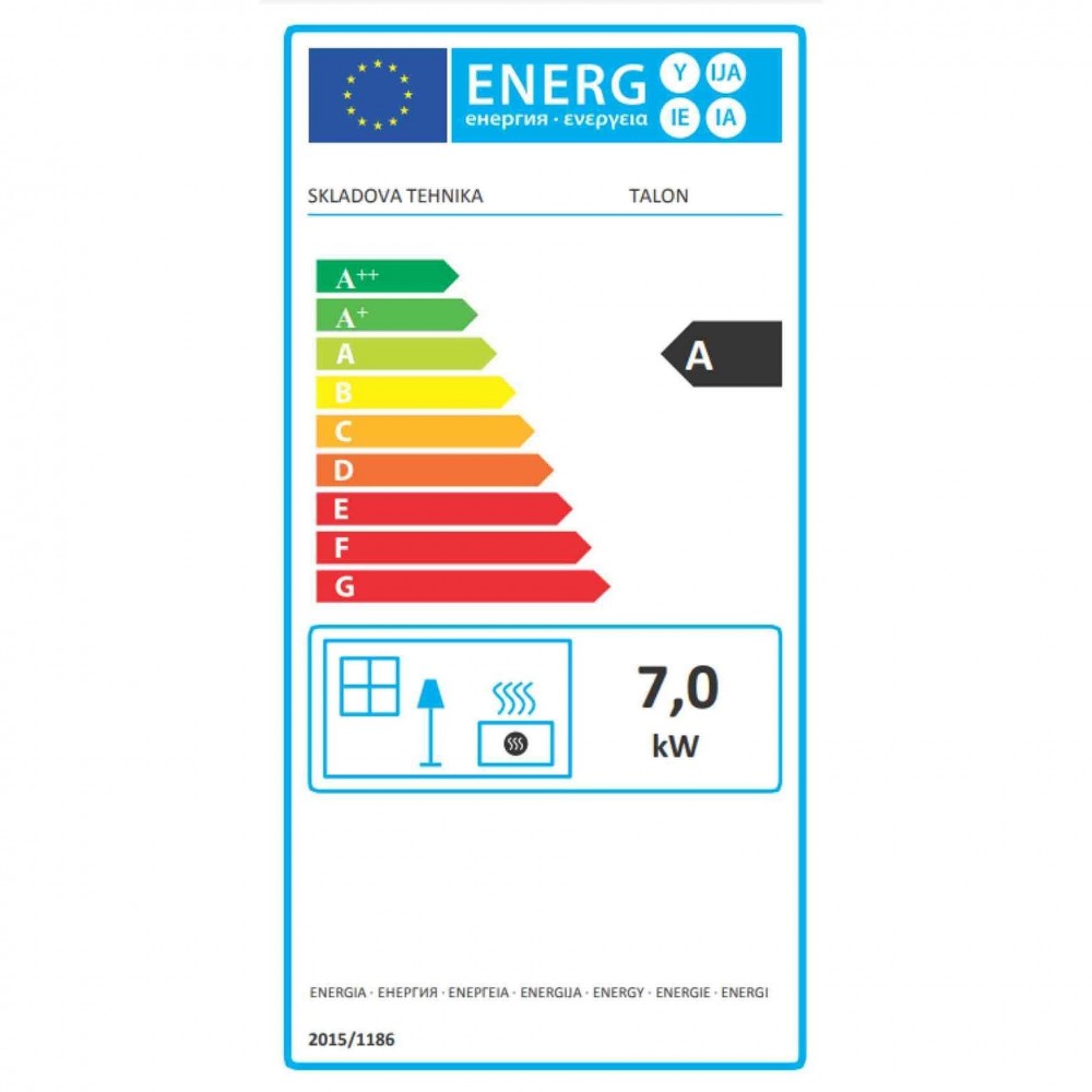 Kályha Balkan Energy Talon 7kW | Levegős kályhák | Kályhák |