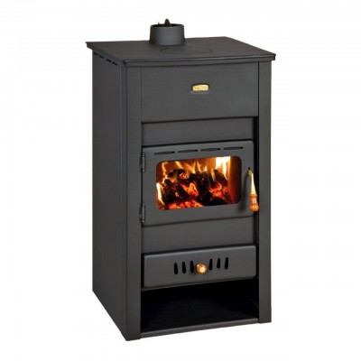 Kályha Prity K2 CP W13, öntöttvas felső lemez, 15kW - Öntöttvas kályhak