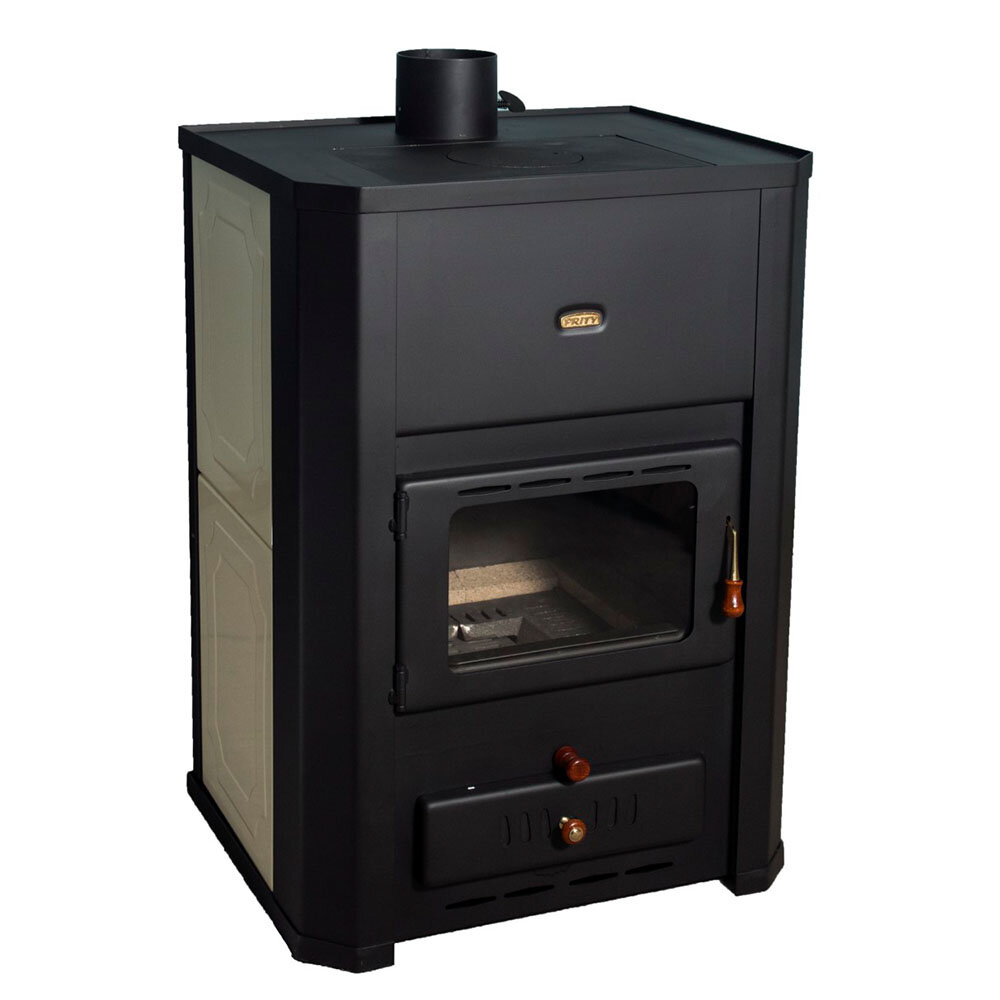 Multi Fuel Stove With Back Boiler Prity WD W24, 24.3kW | Vízteres kályhák | Kályhák |