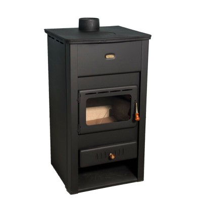 Kályha Prity K2 CP, öntöttvas felső lemez, 10.4kW - Öntöttvas kályhak