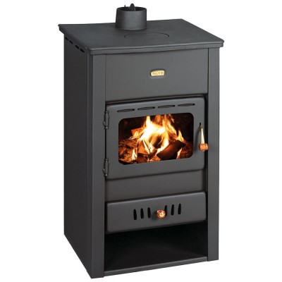 Kályha Prity K2 CP, öntöttvas felső lemez, 10.4kW - Öntöttvas kályhak