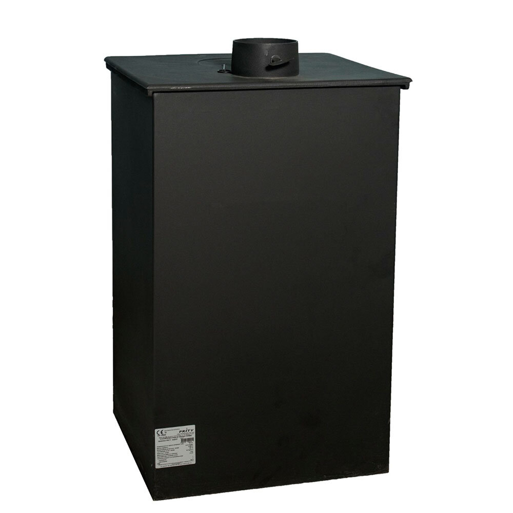 Kályha Prity K22 CP öntöttvas felső lemez, 10.4kW | Levegős kályhák | Kályhák |