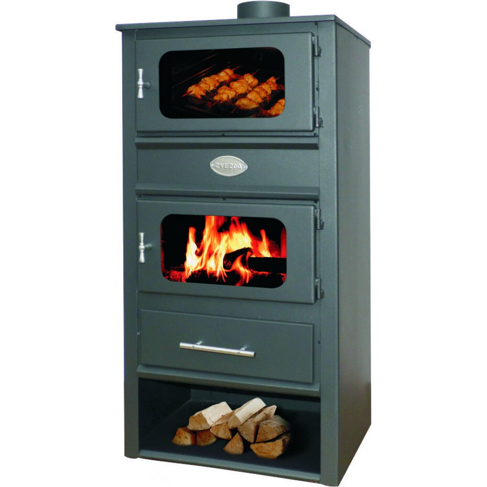 Kályha sütővel Zvezda MF 22, 10.9kW