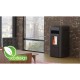 Vízteres pellet kályha Alfa Plam Dino 27 Fekete, 27kW | Vízteres pellet kályhak | Pellet kályhák |