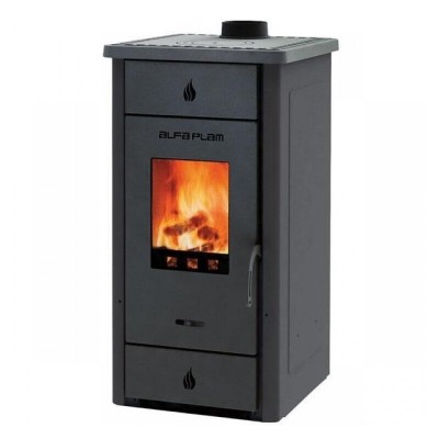 Kályha Alfa Plam Elita 3, antracit, 7kW - Kályha