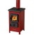 Kályha MBS Happy 6kW Red, Log