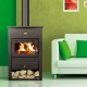 Kályha PRITY K1 CP, 9,5 kW | Levegős kályhák | Kályhák |