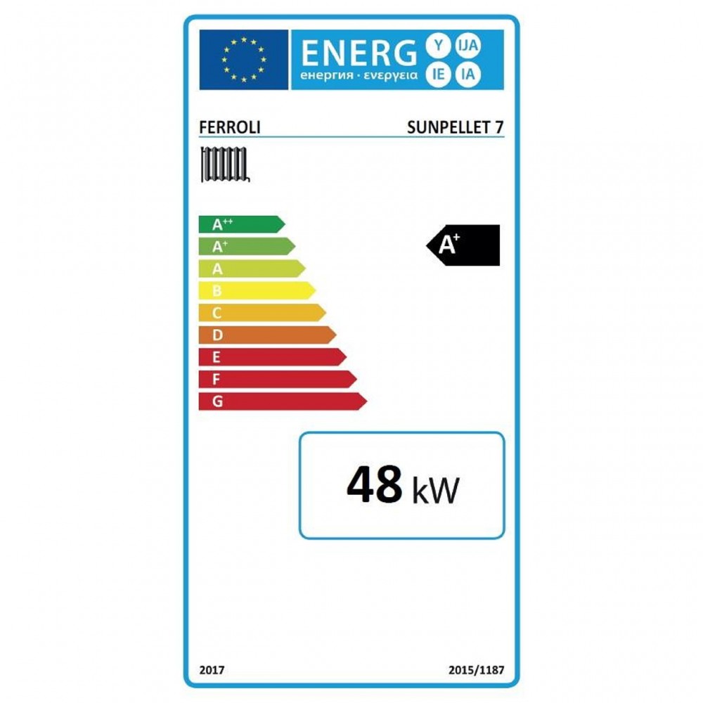 Pellet készlet Ferroli SUN PELLET 7, 48 KW | Pellet kazán készletek | Pellet |