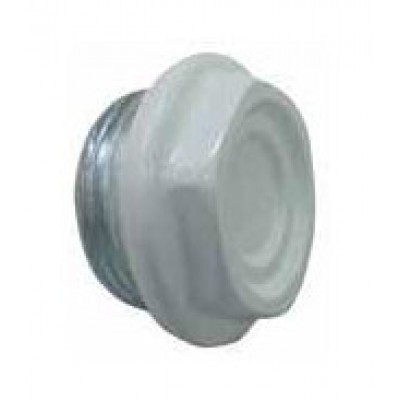 Aluminium radiator plug with siliconе gasket 1", Left/Right - Központi fűtés