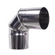 Kéménykészlet pellet kályhához, rozsdamentes acél AISI 304, 100-130mm | Kéménykészletek | Kémények |