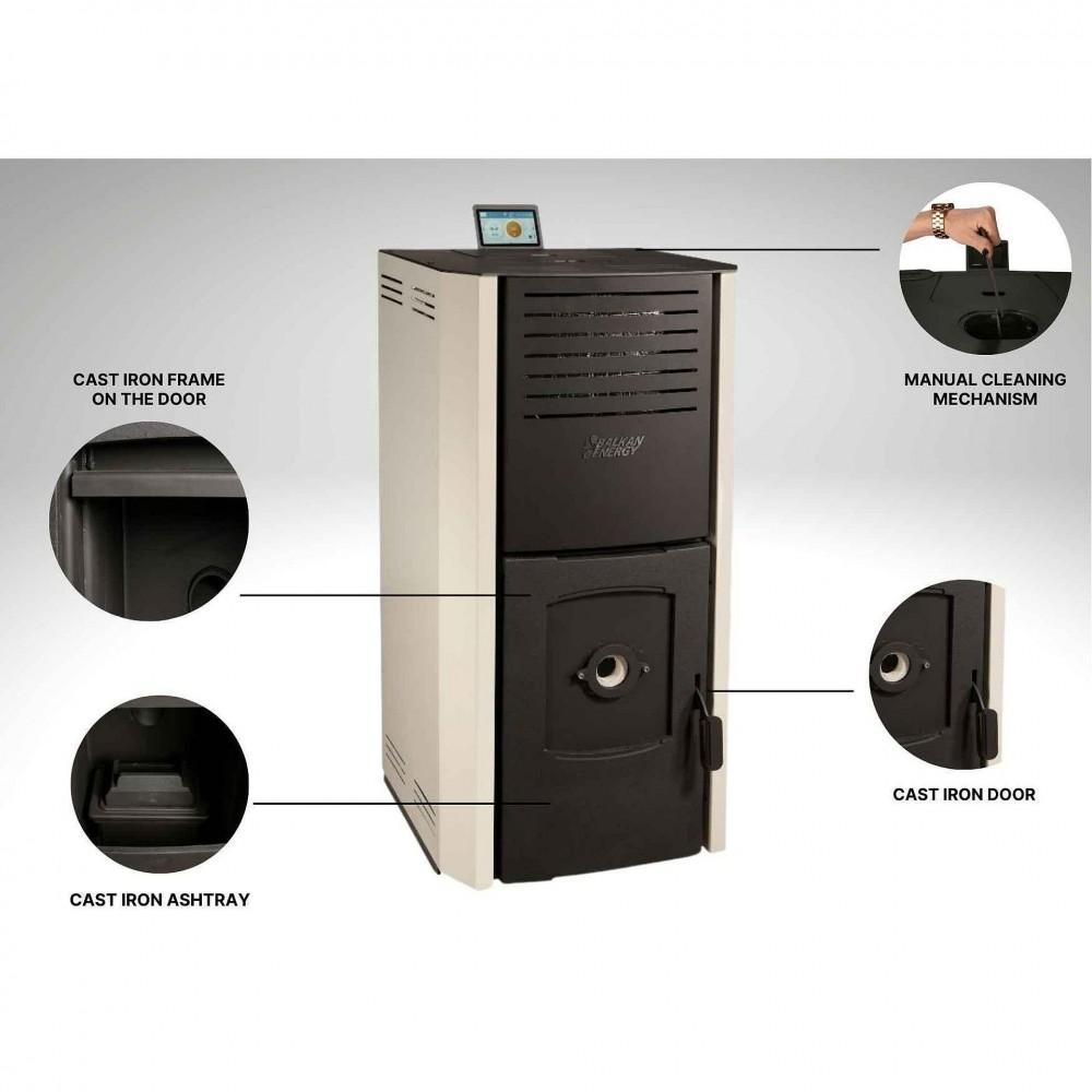 Pellet kazán Balkan Energy Beatrice B, 20kW | Pellet kazánok | Pellet |