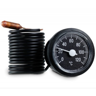 Capillary thermometer Cewal, Plastic case DN50 - Központi fűtés