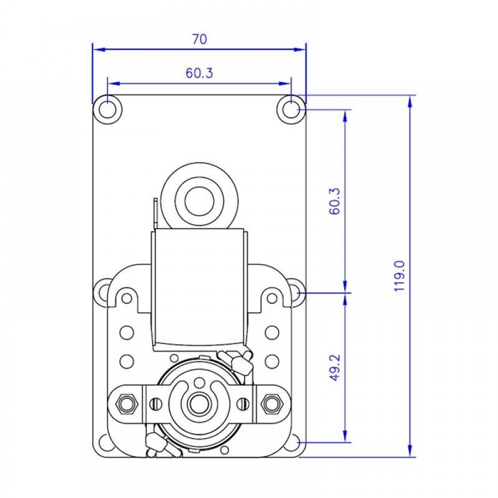 Pellet kályha hajtóműves motor Mellor FB1167, 3 ford./perc pelletkályhához Clam, Ecoteck, Moretti Design, Ravelli és mások | Pellet kályha hajtóműves motorok | Pellet kályha alkatrészek |
