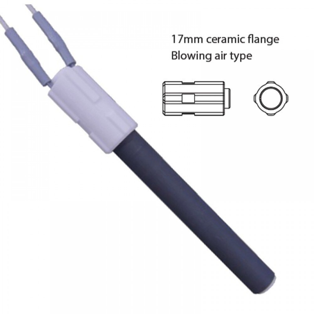 Kerámia pellet kályha gyújtó / ellenállás BURNiT, Palazzetti és egyéb, teljes hossz 113mm, 260W | Pellet kályha gyújtók / ellenállások | Pellet kályha alkatrészek |