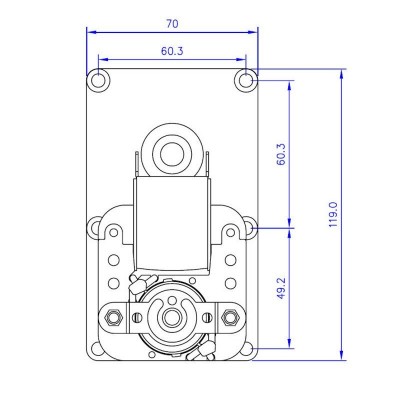 Pellet kályha hajtóműves motor Mellor FB1268 számára Karmek One, Eurostek, 1,5 ford./perc - Termék összehasonlítása