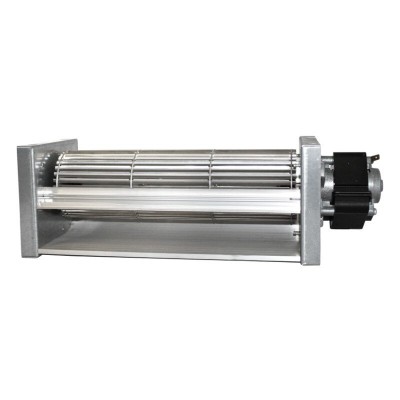 Tangenciális ventilátor pellet kályhákhoz Sideros és mások, Ø80 mm-rel, áramlási sebesség 305 m³/h - Fergas