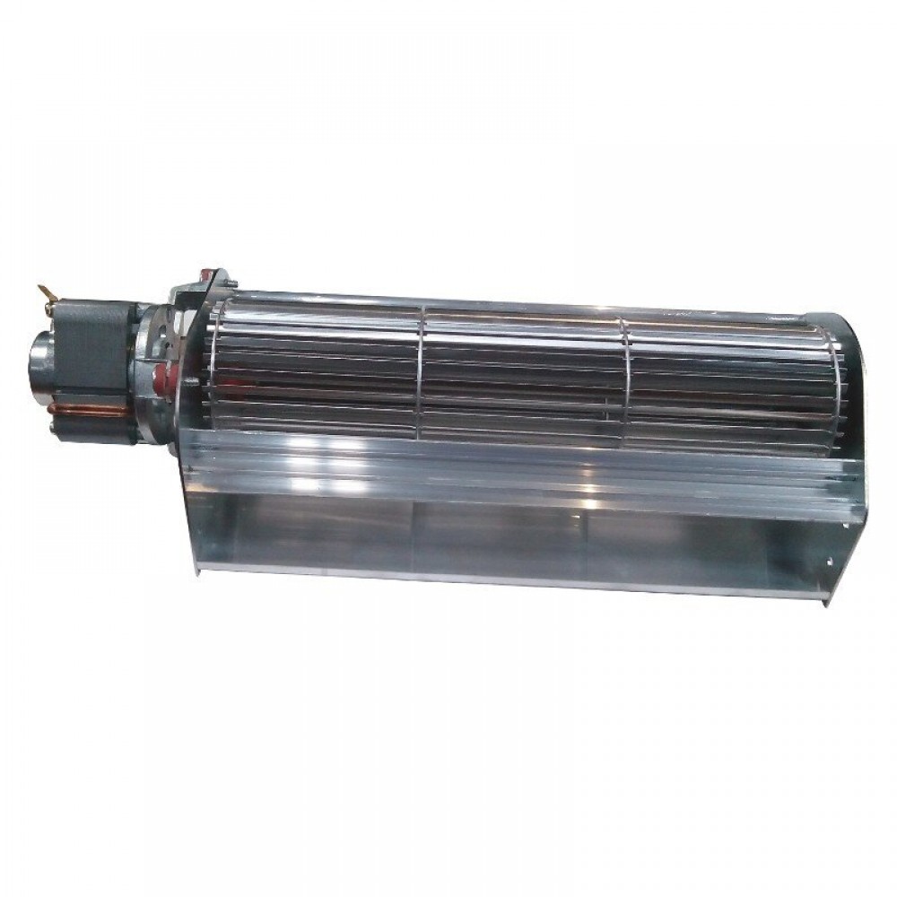 Tangenciális ventilátor pellet kályhákhoz Eva Calor, Prisma és mások, Ø80 mm-rel, áramlási sebesség 175/195 m³/h | Pellet kályha fúvók és ventilátorok | Pellet kályha alkatrészek |